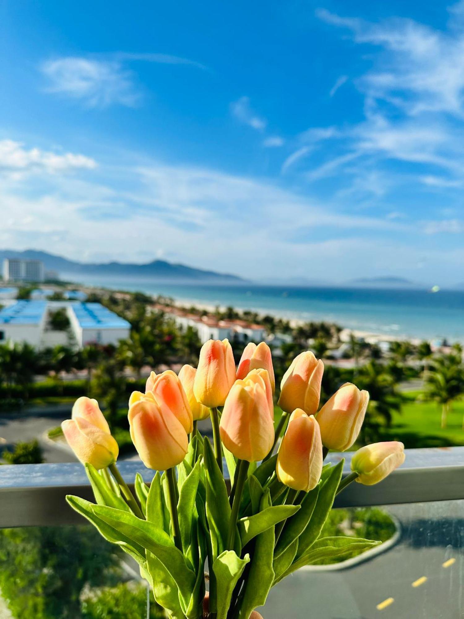 The Cam Ranh Oceanview Lejlighed Eksteriør billede