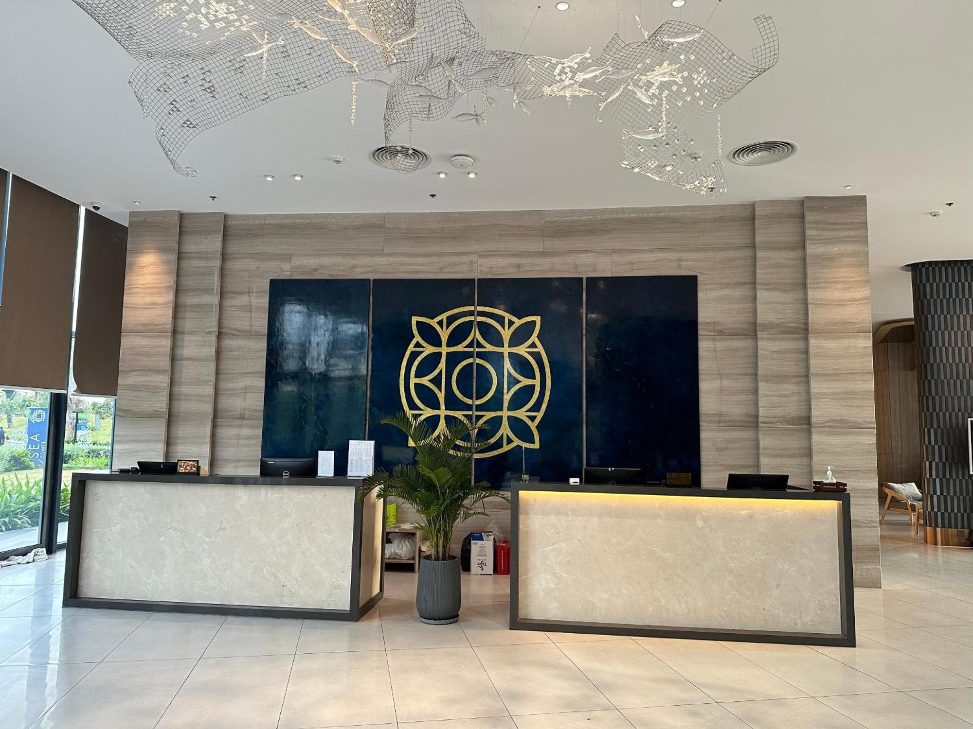 The Cam Ranh Oceanview Lejlighed Eksteriør billede