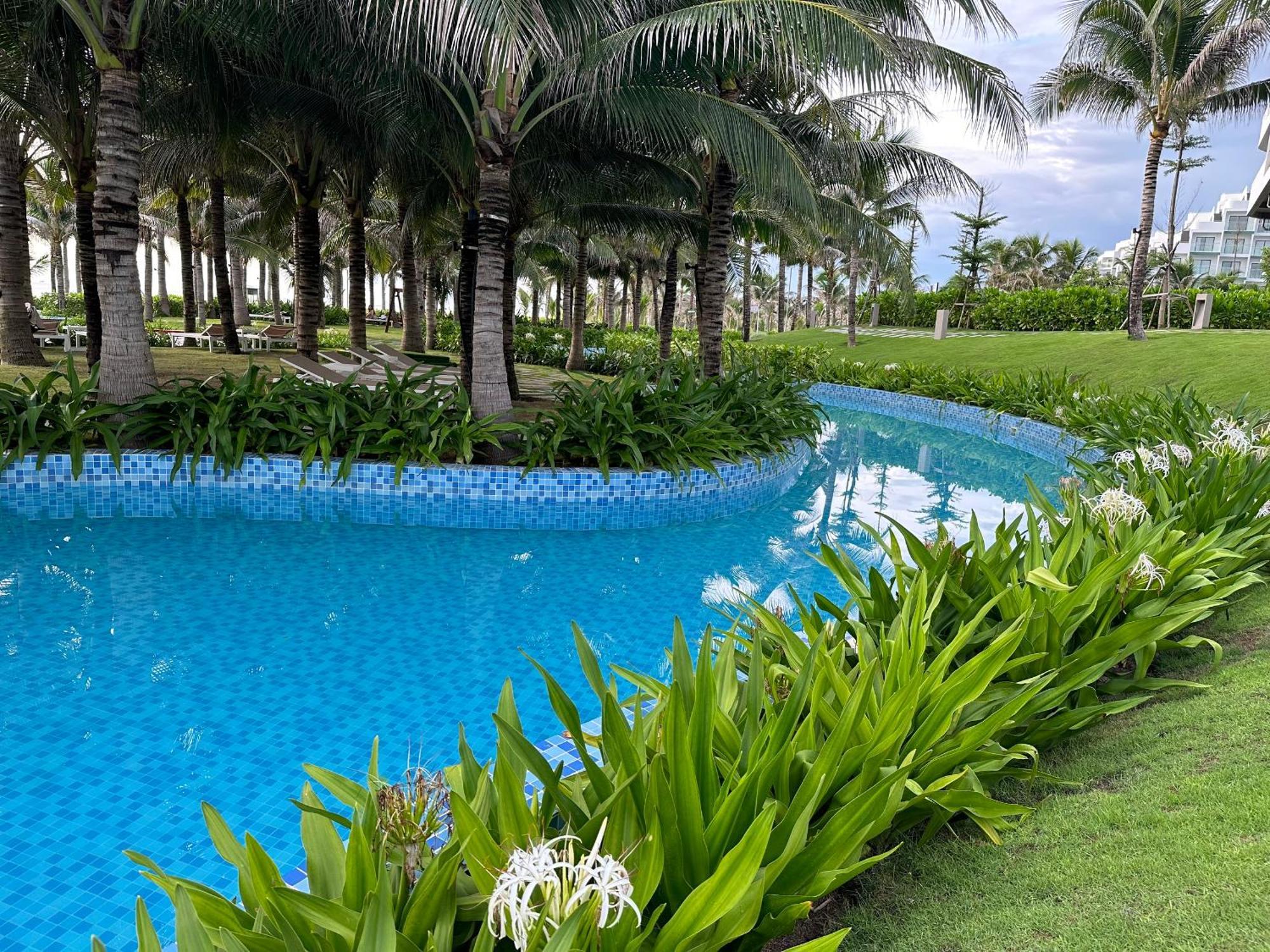 The Cam Ranh Oceanview Lejlighed Eksteriør billede